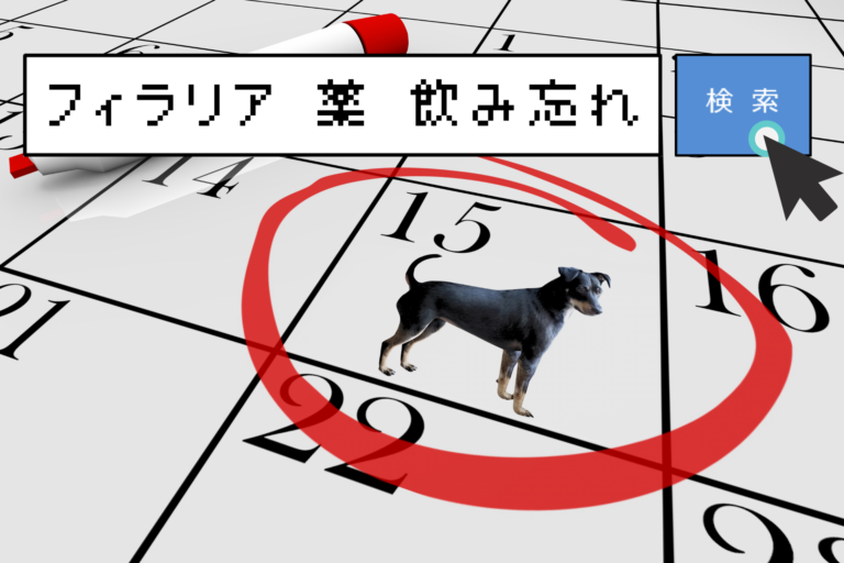 犬のフィラリア症 予防薬と飲み忘れた時の対処法