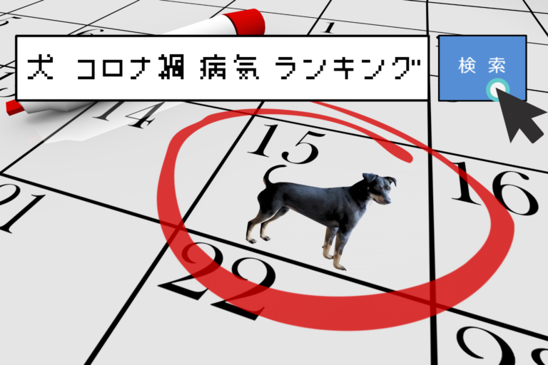 コロナ禍で多い犬の病気ランキング ２０２１年度版