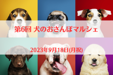 第6回 犬のおさんぽマルシェ（2023年9月18日(月祝)）｜BIG BREATH（滋賀県米原市）