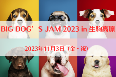 BIG DOG’S JAM 2023 in 生駒高原（2023年11月3日（金・祝））｜生駒高原（宮崎県小林市）