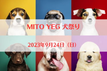 MITO YEG 犬祭り（2023年9月24日（日））｜千波湖ふれあい広場（茨城県水戸市）